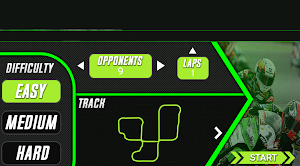 ZX25R Racing Game Simulator Screenshot 1