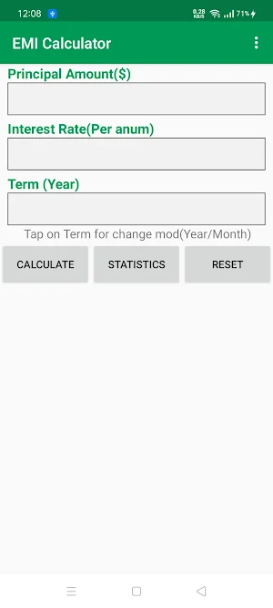 EMI Calculator Screenshot 0