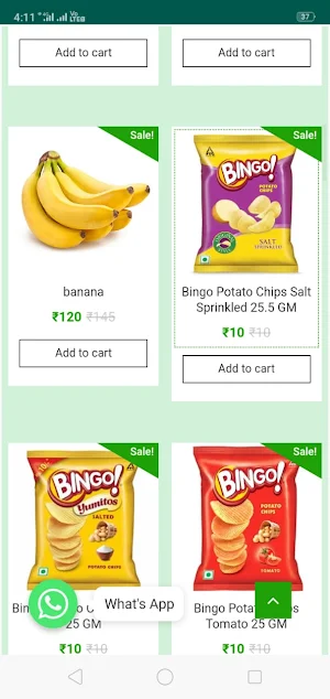 srivanaparvathystores.com Screenshot 3