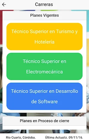 ITec Río Cuarto App Screenshot 1