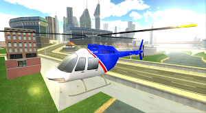 City Helicopter Simulator Game Screenshot 2