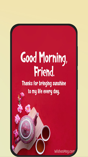 a good morning message Screenshot 1