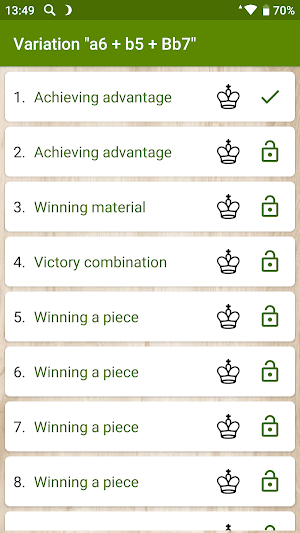 Chess - Ruy Lopez Defense (free version) Screenshot 2