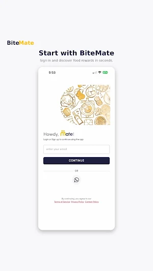 BiteMate Screenshot 0
