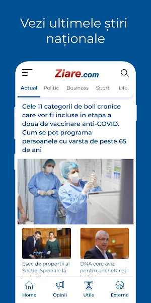 Ziare.com Screenshot 0
