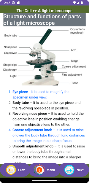 Biology Notes Screenshot 0