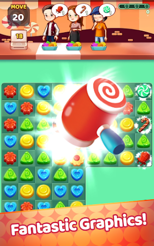 Sweet Jelly Pop 2021 - Match 3 Puzzle Screenshot 0