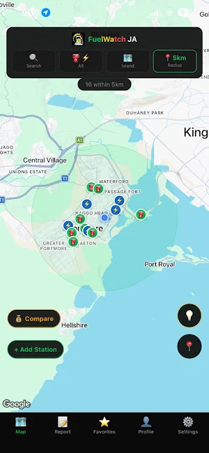 FuelWatch JA Screenshot 1