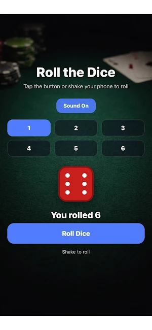 Dice Roll Casino Screenshot 0
