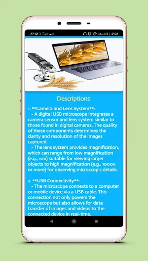 digital usb microscope guide Screenshot 0
