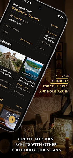 Orthodox Homepage Screenshot 2