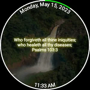 Bless the Lord Watch Face Screenshot 2