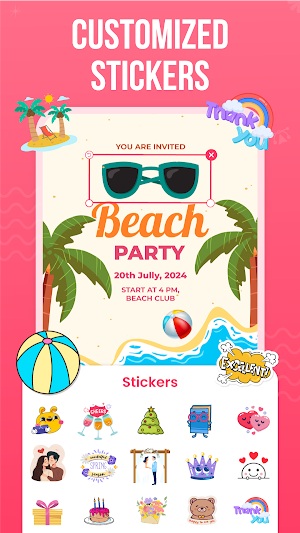 Invitation Maker & Card Maker Screenshot 3