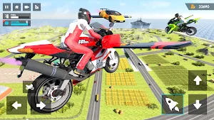 Flying bike Driving Simulator Screenshot 1