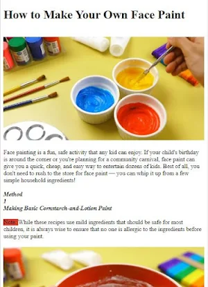 How to Do Face Painting Screenshot 2