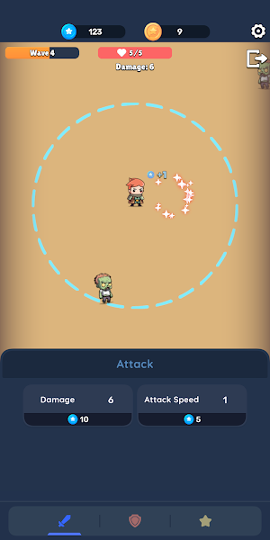 Wasteland Defense - Idle TD Screenshot 1