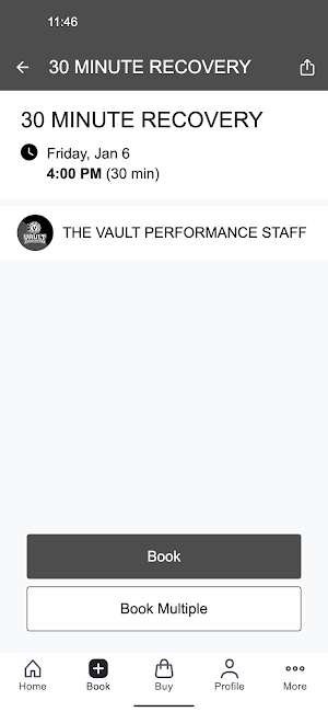 The Vault Performance Screenshot 2