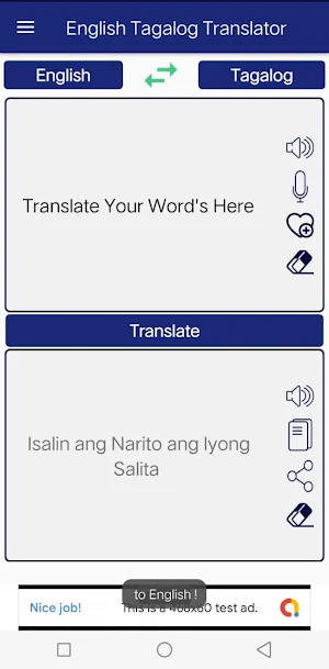 English Tagalog Translator Screenshot 3