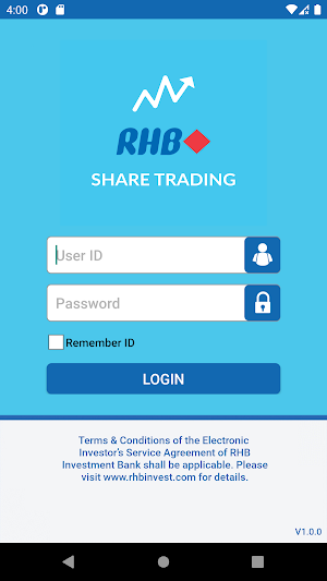 RHB Share Trading Screenshot 0
