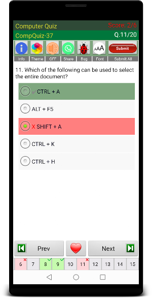 Computer Quiz 2K Screenshot 2