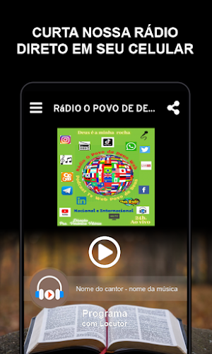 Rádio o povo de Deus Screenshot 1