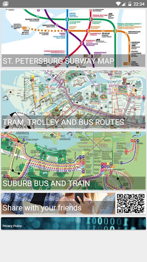 ST. PETERSBURG METRO BUS MAP Screenshot 0