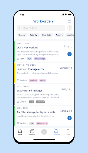 Opmaint Screenshot 1