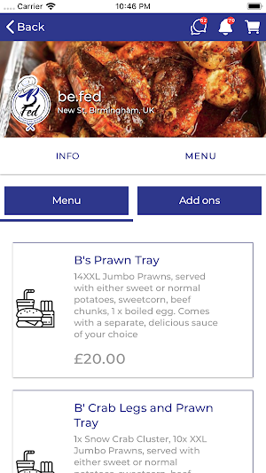Be.Fed Screenshot 2
