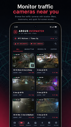 ARGUS Overwatch: Live Alerts Screenshot 2