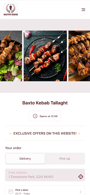 Baxto's Kebab Tallaght Screenshot 0