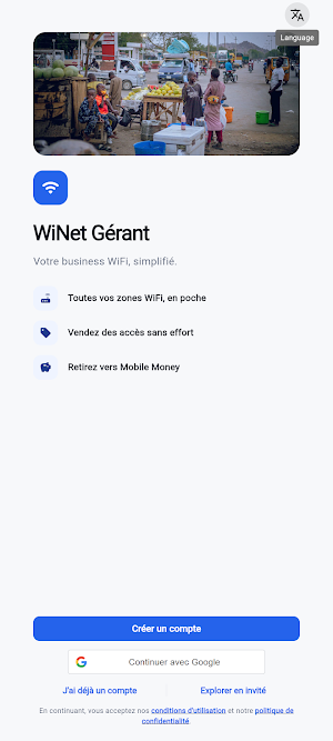 WiNet : Gérer une Wifi Zone Screenshot 3
