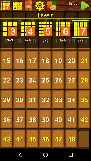 SLIDE PUZZLE Screenshot 1