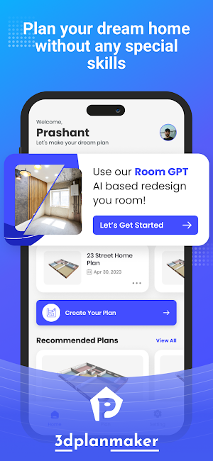 3Dplan Maker & AI Redesign Pro Screenshot 0