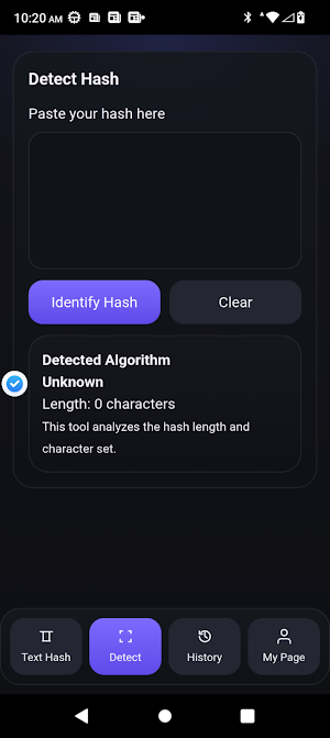 Aegis Hash Screenshot 1