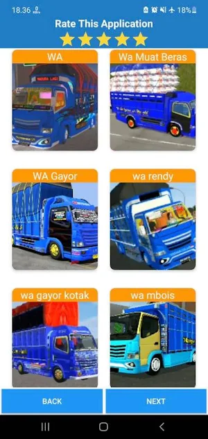 Download Mod Bussid Truk Wahyu Abadi Screenshot 1