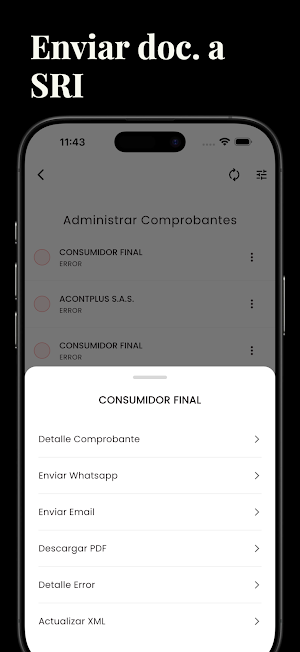 AcontPlus - Factura Ecuador Screenshot 0