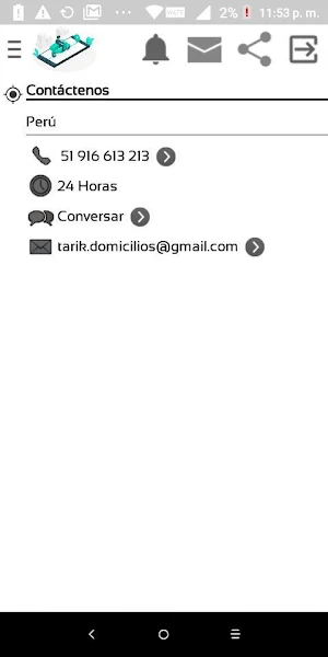 Tarik Domicilios Screenshot 3