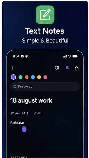 Notiz – Text & Voice Notes Screenshot 3