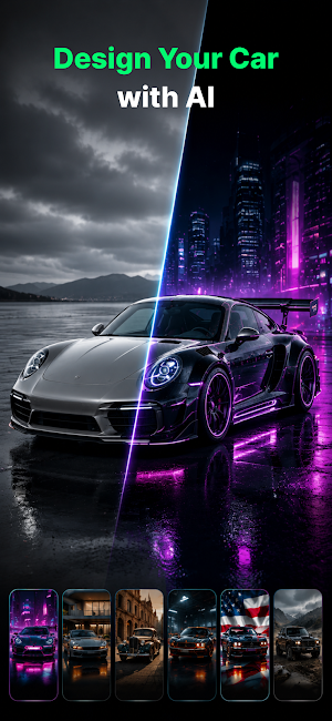 Car AI: AI Car Design & Modify Screenshot 0