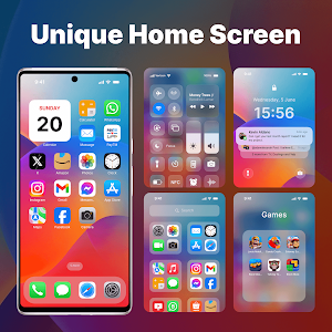 OS 18 Launcher for OS Themes Screenshot 1