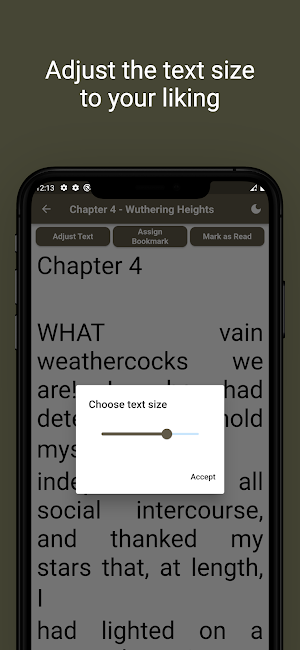 Wuthering Heights - Book Screenshot 3