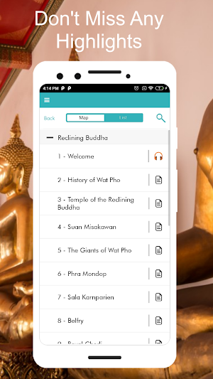 Wat Pho Reclining Buddha Guide Screenshot 2