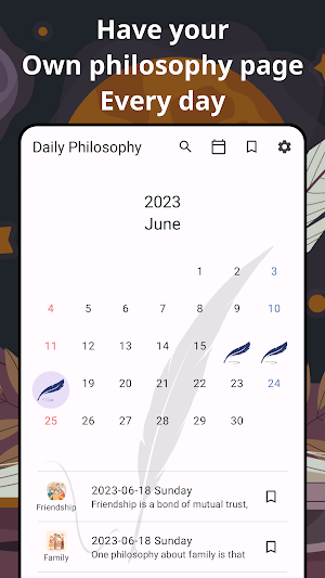 Daily Philosophy Screenshot 1