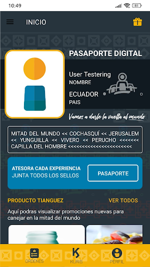 Pasaporte Mitad del mundo Screenshot 0