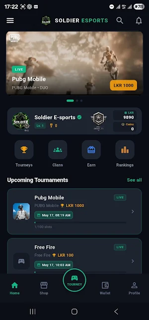 Soldier Esports Screenshot 0
