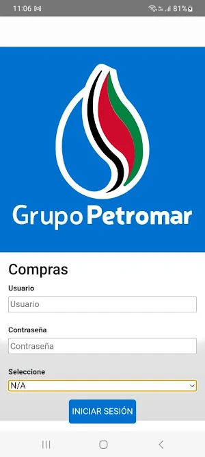 Compras GrupoPetromar Screenshot 2
