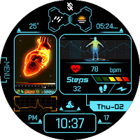 BFF46 - Technology Heart HUD