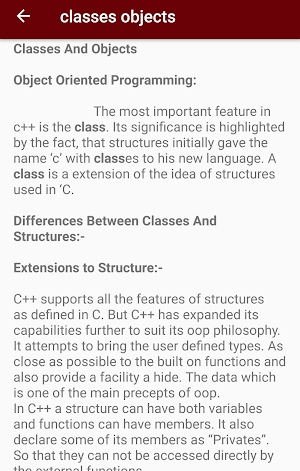 C++ Tutorials,Programming Screenshot 1