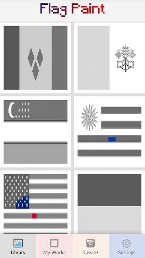 Paint Number:Flag Color Number-World Flag Coloring Screenshot 0