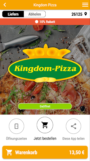 Kingdom Pizza Screenshot 0